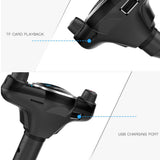 Maxbell Black Car LCD Display Bluetooth FM Transmitter USB Charger Song Player 2.1A