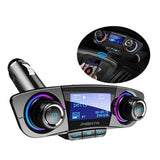 Maxbell 1.3" Car LED Display Bluetooth FM Transmitter Aux Modulator MP3 Player 2.1A