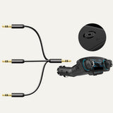 Maxbell 1.3" Car LED Display Bluetooth FM Transmitter Aux Modulator MP3 Player 2.1A