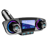 Maxbell 1.3" Car LED Display Bluetooth FM Transmitter Aux Modulator MP3 Player 2.1A