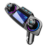 Maxbell 1.3" Car LED Display Bluetooth FM Transmitter Aux Modulator MP3 Player 2.1A