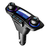 Maxbell 1.3" Car LED Display Bluetooth FM Transmitter Aux Modulator MP3 Player 2.1A