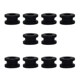 Maxbell 10 Pieces Rubber Grommets Motorcycle Fairings For Honda CBR 954 929 600 1000