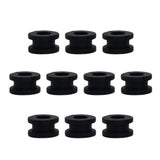 Maxbell 10 Pieces Rubber Grommets Motorcycle Fairings For Honda CBR 954 929 600 1000