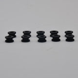 Maxbell 10 Pieces Rubber Grommets Motorcycle Fairings For Honda CBR 954 929 600 1000
