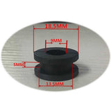 Maxbell 10 Pieces Rubber Grommets Motorcycle Fairings For Honda CBR 954 929 600 1000