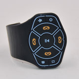 Maxbell Bluetooth Remote Control Steering Wheel Media Button for Apple or Android