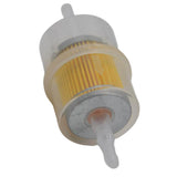Maxbell 1 Pack Inline Gas Fuel Filter Universal Pipes 6mm/8mm For Small Engine