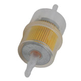 Maxbell 1 Pack Inline Gas Fuel Filter Universal Pipes 6mm/8mm For Small Engine