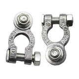 Maxbell 2pc 12V Battery Terminals Connectors Clamps Car Van Caravan Motorhome