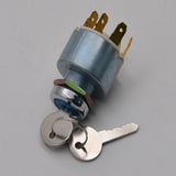 Maxbell 12V Universal Ignition Switch & 2 Keys - Boat Car Lawnmower Classic/Kit Car