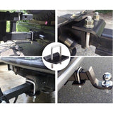 Maxbell Anti Rattle Hitch Bracket Ball Mount Tongue Towbar Trailer Caravan
