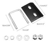 Maxbell Anti Rattle Hitch Bracket Ball Mount Tongue Towbar Trailer Caravan