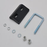 Maxbell Anti Rattle Hitch Bracket Ball Mount Tongue Towbar Trailer Caravan