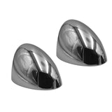 Maxbell Pair Door Wing Mirror CHROME Back Casing Cover for BMW Mini Cooper 2001-2006