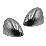 Maxbell Pair Door Wing Mirror CHROME Back Casing Cover for BMW Mini Cooper 2001-2006