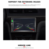 Maxbell 7" HD In Dash Touch Screen 2 Din Car Stereo Radio MP5 Player w/ Camera 7018B