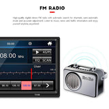 Maxbell 7" HD In Dash Touch Screen 2 Din Car Stereo Radio MP5 Player w/ Camera 7018B