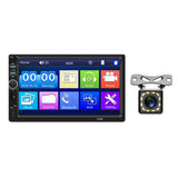 Maxbell 7" HD In Dash Touch Screen 2 Din Car Stereo Radio MP5 Player w/ Camera 7018B