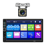 Maxbell 7" HD In Dash Touch Screen 2 Din Car Stereo Radio MP5 Player w/ Camera 7018B