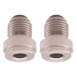 Maxbell 2 Pieces 4AN, AN4 MALE STAINLESS STEEL WELD ON / WELD IN FITTING BUNG