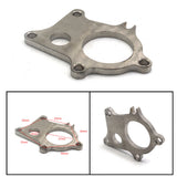 Maxbell T3 (5 Bolts) T3/T4 Turbo Downpipe Flange Stainless Steel w/1" Wastegate Hole