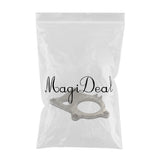 Maxbell T3 (5 Bolts) T3/T4 Turbo Downpipe Flange Stainless Steel w/1" Wastegate Hole