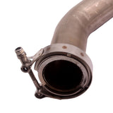 Maxbell Stainless Steel 45 Degree V-Band Pipe with 2.5 inch V band Flanges Clamp New