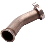 Maxbell Stainless Steel 45 Degree V-Band Pipe with 2.5 inch V band Flanges Clamp New