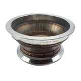 Maxbell 3" to 4" Steel Exhaust V-band Adapter V Band 3.0 Adaptor Flange CNC 3 to 4