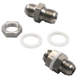 Maxbell Universal Stainless Steel Oil Pan Return Drain Plug Adapter Bung Fitting10AN