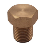 Maxbell 1-8 *1/8" NPT Plug Male Brass Gas Oil Fuel Tank Port Fitting Adapter