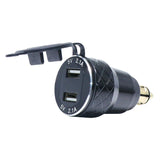 Maxbell DIN Motorcycle Charger 5V 2.1A For BMW R1200GS Triumph Tiger XC Hella hot