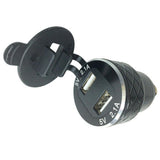 Maxbell DIN Motorcycle Charger 5V 2.1A For BMW R1200GS Triumph Tiger XC Hella hot