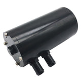 Maxbell Aluminium Baffled Engine Oil Catch Can Reservoir Tank Breather Separator