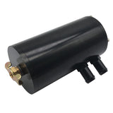 Maxbell Aluminium Baffled Engine Oil Catch Can Reservoir Tank Breather Separator