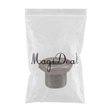 Maxbell O2 oxygen sensor Weld Bung Stainless steel M18x1.5mm to M12x1.25mm Adapter