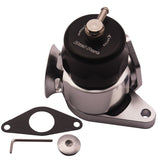 Maxbell Black Dual Port Blow Off Valve for Subaru MY01-07 WRX Forester Compact BOV
