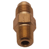 Maxbell Brass Fitting Oil Gas Adapter Male AN4 -4 4AN to 1/8" NPT for most fluid