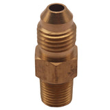 Maxbell Brass Fitting Oil Gas Adapter Male AN4 -4 4AN to 1/8" NPT for most fluid