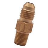 Maxbell Brass Fitting Oil Gas Adapter Male AN4 -4 4AN to 1/8" NPT for most fluid