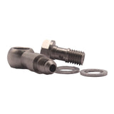 Maxbell Turbo Banjo Bolt Kit M10x1.5 mm to 4AN +1.8mm Restrictor Oil Feed For TD04