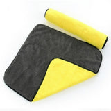 Maxbell Soft Car Washing Cleaning Drying Towel Cloth Hemming Double-Sided 38x45cm