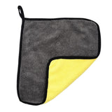 Maxbell Soft Car Washing Cleaning Drying Towel Cloth Hemming Double-Sided 38x45cm