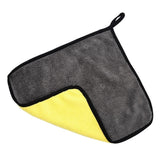 Maxbell Soft Car Washing Cleaning Drying Towel Cloth Hemming Double-Sided 38x45cm