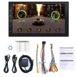 Maxbell 7"HD 2DIN Car Stereo Video MP5Player Bluetooth FM Radio AUX USB 4led Camera
