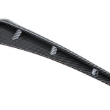 Maxbell Pair Black Carbon Front Fender Side Vent Cover for Honda Civic 2016-2018