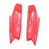 Maxbell 2x Red Accessories Protective Racing Strong Adhesive Helmet Horns Ears