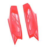 Maxbell 2x Red Accessories Protective Racing Strong Adhesive Helmet Horns Ears