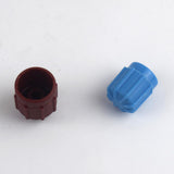 Maxbell R134a Auto AC A/C Valve Cap Refrigerant Valve High/Low Voltage Dust Cover